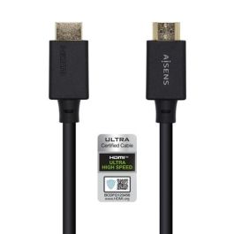 Aisens Cable HDMI V2.1 Premium Alta Velocidad HEC 8K@60Hz 48Gbps Macho-Macho Negro 3.0m Precio: 7.49999987. SKU: B1CRYGS34C