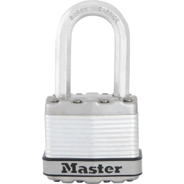 Master Lock Candado M1EURDLF de Acero - 50 mm - Arco Octogonal de 8 mm - Alta Seguridad para Exteriores Precio: 27.50000033. SKU: B1GN6RM4W7