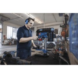 Scheppach Taladro de Columna DP16VLS 500W 16 mm con Láser Cruzado y Tornillo Incluido