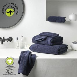 Today TOD3574643536587 Toalla de Baño de Algodón Orgánico Azul Marino 70 x 130 cm