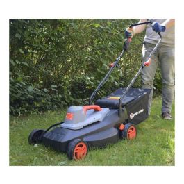 Elem Garden Technic Cortacésped Eléctrico 1800W, 40cm Ancho Corte, Recogedor 40L, Altura de Corte 25-75mm Elem Garden Technic Cortacésped Eléctrico 1800W, 40cm Ancho Corte, Recogedor 40L, Altura de Corte 25-75mm