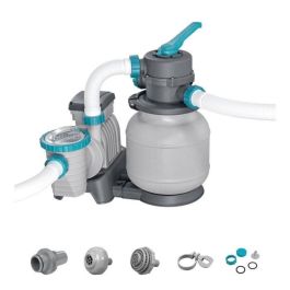 Bomba de filtración de arena para piscinas de hasta 42 m³ - Bestway - 6.056 L/h - Con prefiltro