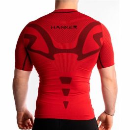 Camiseta de Manga Corta Hombre Hanker Rojo 6 Años