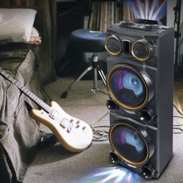 Altavoz Bluetooth Portátil Muse M-1988 DJ Negro