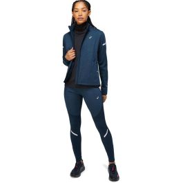 Chaqueta Deportiva para Mujer Asics Lite-Show W Azul marino