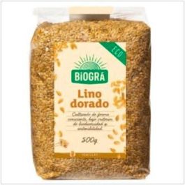 BIOGRA Semillas de Lino Dorado 500g Bio - Ricas en Fibra, Veganas, para una dieta saciante y nutritiva Precio: 3.5000004. SKU: B168JV6MN5
