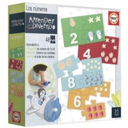 Educa Juego de Aprendizaje Aprender es Divertido Los Números con 40 Piezas Encajables, Didáctico para Niños y Niñas de 3 a 5 Años Precio: 7.99568. SKU: S2403729