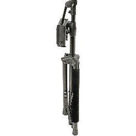 Quiklok Soporte Guitarra Universal Plegable con Cierre Automático Negro para Suelo de Acero - Altura Regulable 690-1030mm