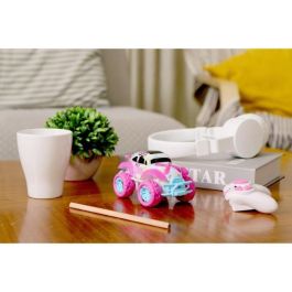 EXOST MINI PIXIE - Cochecito a control remoto Buggy - Todo terreno - Color rosa - Tamaño mini 14 cm - A partir de 5 años