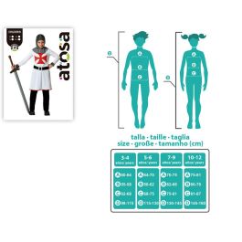 Disfraz para Adultos Caballero Cruzadas Niños 7-9 Años