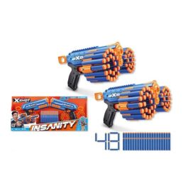X-Shot Insanity Double Manic Pistola de Juguete con 48 Dardos para +8 Años Precio: 14.69000016. SKU: B1JYV6WKCX