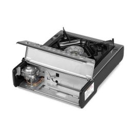 Super Ego Cocina Portatil de Gas de 1 Fuego Nueva Normativa Camping Exterior Acero Inox