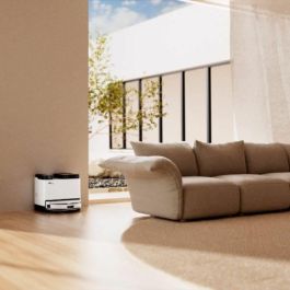 Eziclean Robot Aspirador y Mopa Z12 Ultra Conectado con Base de Vaciado Autonomía 270 min Blanco