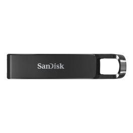 Sandisk Memoria USB Tipo C 256 GB, USB 3.1 Gen 1, Velocidad hasta 150 MB/s, Conector Retráctil