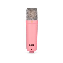RODE NT1 Signature Pink Micrófono de Condensador de Estudio con Sonido Cálido y Sedoso, Ideal para Voces, Podcast y Streaming, Color Rosa Precio: 180.50000034. SKU: B162BYGXH7