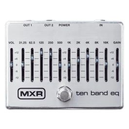 MXR Pedal Ecualizador Gráfico de 10 Bandas para Guitarra/Bajo, MXR M108S Precio: 139.49999976. SKU: B1DJJX8DW8