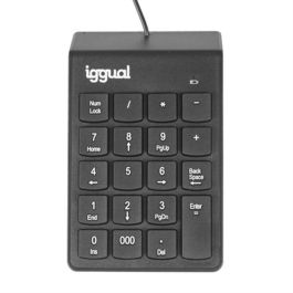 Teclado iggual IGG319956 Negro Precio: 7.2963. SKU: B1CJEPNY2J