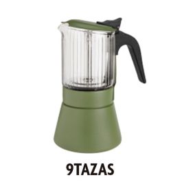 Cafetera Italiana Inoxibar Clair Verde 9 Tazas Precio: 31.7625. SKU: B1C2DESXYH