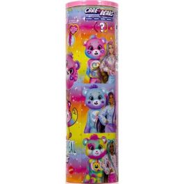 Barbie Jfv60 Muñeca Cutie Reveal Oso Amoroso de Peluche, Serie Care Bears con 10 Sorpresas y Accesorios