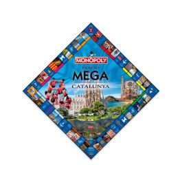 Eleven Force Monopoly Mega Cataluña B6602 Edición Regional Juego de Mesa para 2-6 Jugadores +9 Años