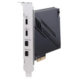 ASUS ThunderboltEX 4 Tarjeta de Expansión PCIe Thunderbolt 4 USB 3.2 Gen 2 Mini DisplayPort Intel JHL8540 Negro 40 Gbit/s
