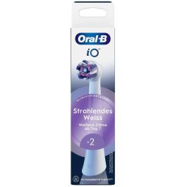 Oral-B iO Cabezales de Recambio Radiant White para Cepillo Eléctrico - Blanco (2 unidades)