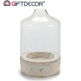 Invernadero Cristal Base Piedra Giftdecor 15X22CM (8 Unidades) Invernadero Cristal Base Piedra Giftdecor 15X22CM (8 Unidades)