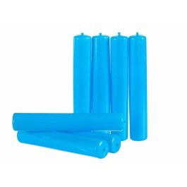 Set 7 Acumuladores Frío Cilindro Azul Leknes 6.5x12x6.5 cm, 150 ml (24 Unidades) Set 7 Acumuladores Frío Cilindro Azul Leknes 6.5x12x6.5 cm, 150 ml (24 Unidades)