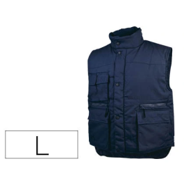 Deltaplus Chaleco Multibolsillos con Cremallera, Cintura Elástica, Azul Naranja, Talla L Precio: 30.50000052. SKU: B1CEC827MC