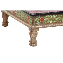 Mesita Auxiliar Indio DKD Home Decor Multicolor 40.5 x 16 x 41 cm