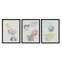 Cuadro Shabby DKD Home Decor Multicolor 3 x 40 x 30 cm (3 Unidades) Precio: 14.49999991. SKU: B18YGG3PGC