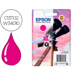 Epson Tinta Magenta Xp-5100, 5105 - Wf2860Dwf,2865Dwf - Nº 502XL Precio: 20.50000029. SKU: S8405186