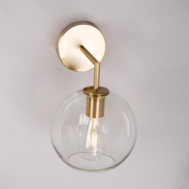Aplique de Pared Mokpo SKD-W1008 - Diseño Retro Elegante para Bombilla E27 LED. Aporta personalidad a salón, dormitorio, cocina y restaurantes.