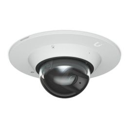 Ubiquiti UVC-AI-Dome AI Dome Camera Flush Mount - Accesorio de Montaje para Cámara de Cúpula AI, Empotrado en Pared y Techo, Blanco, Policarbonato