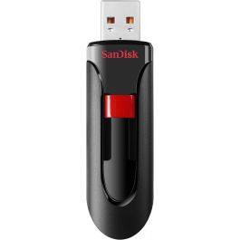 SanDisk Memoria USB 2.0 Cruzer Glide 32 GB, Diseño Retráctil, Seguridad con Cifrado AES-128, Compatible Windows/Mac