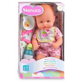 Nenuco 7/10315 Muñeco Cuidados con Accesorios: Nenuco Niño Médico o Nenuco Niña con Biberón y Orinal