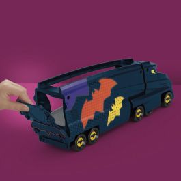 Fisher-Price Hmx07 Batwheels Bat-Big Rig Camión Transportador Juguete DC, Almacena 7 Vehículos 1:55, Incluye Batmobile Diecast Fisher-Price Hmx07 Batwheels Bat-Big Rig Camión Transportador Juguete DC, Almacena 7 Vehículos 1:55, Incluye Batmobile Diecast