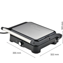 Little Balance 8744 Parrilla para carne Speed grill 2000 W 2 posiciones Negro