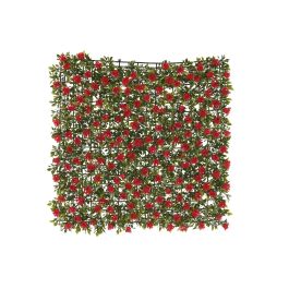DKD Home Decor Jardín Vertical Colores Verde y Rojo, 50 x 50 x 5 cm, Resistente a UV, Material PE, Set de 4 Unidades Precio: 40.59792. SKU: B1K3MN5SMX