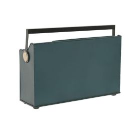 Reloj Loft DKD Home Decor Verde Oscuro Dorado 8 x 17 x 24 cm