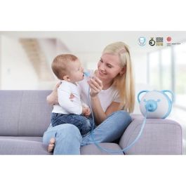 Nosiboo Aspirador Nasal Eléctrico Pro para Bebés y Niños con Succión Ajustable, Sin Dolor, Desde el Nacimiento, Cabeza Colibri, Azul Nosiboo Aspirador Nasal Eléctrico Pro para Bebés y Niños con Succión Ajustable, Sin Dolor, Desde el Nacimiento, Cabeza Colibri, Azul