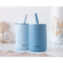 Vasos En Silicona Azul Con Pajita Precio: 8.59000054. SKU: B1EZKJZR7S