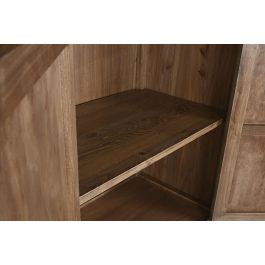 DKD Home Decor Armario Antik china Oriental Bicolor Lacado Abeto Metal Contrachapado 52 x 180 x 88 cm