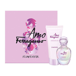 Amo Ferragamo - Flowerful Set Salvatore Ferragamo: Amo Ferragamo Flowerful, Eau De Toilette, For Women, 50 ml + Amo Ferragamo Flowerful, Shimmer, Day & Night, Body Lotion, 100 ml Precio: 50.69000002. SKU: B12S878648