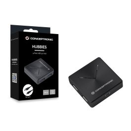 Hub Usb 3.0 Conceptronic Hubbies02B 4 Hub Usb 3.0 Conceptronic Hubbies02B 4