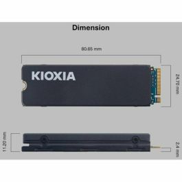 Kioxia AAAQE93804 EXCERIA NVMe M.2 SSD 4TB – Disco de Estado Sólido para PC y Portátil