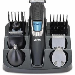 Livoo DOS187 Set recortador multifunción 3,7W 90 min con 5 cabezales, 5 peines y base de almacenamiento Negro/Azul Precio: 38.78999971. SKU: B1B3ZT3YFB