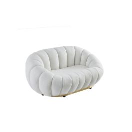 Sofá Romimex Blanco 90 x 60 x 145 cm Precio: 710.50000043. SKU: B1E579W45V