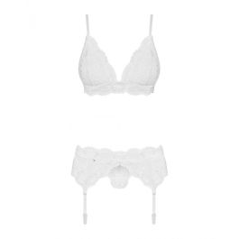 Conjunto de Lencería con Encaje Obsessive 810-SEG-2 S/M