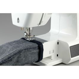 Brother HF27 Máquina de coser, 27 puntos, ojal automático, enhebrado aguja, iluminación LED, brazo libre, Blanco